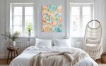 "Golden Glow" Painting | Oil And Acrylic Painting in Paintings by Vicky Reddish
