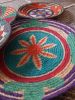 Set of 7 Baskets Wall Decor | Decorative Plate in Decorative Objects by Sarmal Design. Item made of cotton & synthetic compatible with boho and contemporary style
