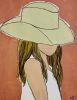 Gossip Cowgirl : The One Who Adds a Little Extra | Prints in Paintings by carrie song