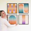'EVENING GLOW' // MIX and MATCH Collection | Wall Hangings by Rianne Aarts / Teddy and Wool Studio