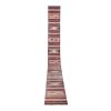Hand-Woven Pink, Orange, Black and Yellow Color Turkish | Runner Rug in Rugs by Vintage P. Item made of fabric