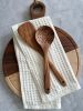 Nosara Teak Wood Kitchen Utensil Set – Natural Wooden Cooking Tools | Cooking Utensil in Utensils by Busa Designs