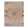Distressed Small Turkish Oushak Rug - Doormat 1'8" X 3'4" | Area Rug in Rugs by Vintage Pillows Store. Item composed of cotton & fiber