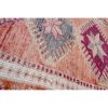 Vintage Modern Oriental Runner, Geometric Design Handknotted | Runner Rug in Rugs by Vintage Pillows Store. Item composed of cotton