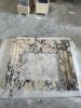 Hand Carved Calacatta Viola Marble Fireplace Mantel - Custom Order | Fireplaces by AEGEAN MARBLE ARTISAN ATELIER
