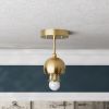 Cresson | Pendants by Illuminate Vintage. Item composed of brass