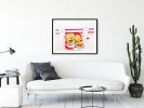 Colorful Americana wall art, "In-N-Out Burger" photograph | Photography by PappasBland. Item composed of paper in contemporary or modern style