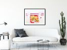 Colorful Americana wall art, 'In-N-Out Burger' photograph | Photography by PappasBland. Item composed of paper in contemporary or modern style