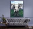 Elephant | Prints by Brazen Edwards Artist. Item composed of canvas & paper