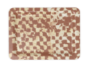 Decorative Tray: Tjap, Cumin | Decorative Objects by Philomela Textiles & Wallpaper. Item composed of synthetic