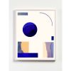 Abstract Minimal Watercolor Geometric Print, Scandi Art | Prints by Capricorn Press. Item made of paper compatible with boho and minimalism style