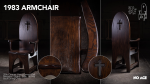 1983 Armchair | Dining Chair in Chairs by NO AGE FURNITURE STUDIO