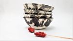 Rustic Ceramic Pasta Bowls, Japanese Rice Bowls, Ramen Bowls | Dinnerware by YomYomceramic. Item made of ceramic