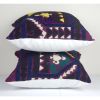 Suzani handmade pillow, Ethnic Cushion Cover, Set of Two Dec | Pillows by Vintage Pillows Store