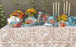 Azteca Tablecloth | Table Runner in Linens & Bedding by OSLÉ HOME DECOR. Item made of fabric