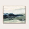 Dark Forest II Art Print - Moody Forest Landscape | Prints in Paintings by Lara Eckerman Art