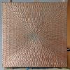 Copper 3d art texture wall art canvas copper leaf metal | Oil And Acrylic Painting in Paintings by Berez Art. Item composed of canvas and copper in contemporary or art deco style