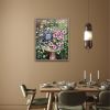 Petunia Vintage | Oil And Acrylic Painting in Paintings by Meredith H. Item made of canvas works with contemporary & country & farmhouse style