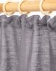 Pencil Pleat Linen Curtain Panel (1 Pcs) | Curtains & Drapes by MagicLinen. Item composed of fabric