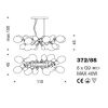 Alan Mizrahi SJ2166 Cloud Suspension | Chandeliers by Alan Mizrahi Lighting Design