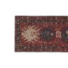 Vintage Anatolian Animal Soumac Runner Rug 4'5'' x 9'8'' | Rugs by Vintage Pillows Store. Item made of wool & fiber