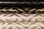 Kilim - Black | Wallpaper in Wall Treatments by Relativity Textiles. Item made of fabric with paper