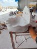 Custom Design Classic Midcentury Carrara Fluted Marble Sink | Water Fixtures by AYMARBLEDESIGN LLC