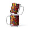 Coffee  Mug - In The Wine Glass - Geometric Abstract | Work by Eman's Gallery