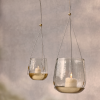 Pebbled Hanging Lantern Small | Pendants by The Collective