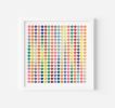 Three Hundred And Twenty Four Ombre Stripe Dots Painting | Collage in Paintings by Amelia Coward