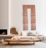 Portal | Blush Pink | Macrame Wall Hanging in Wall Hangings by Dörte Bundt. Item composed of birch wood & cotton compatible with mid century modern and contemporary style