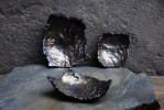 Wabi-sabi bronze rock bowl | Dinnerware by Laima Ceramics. Item composed of stoneware