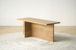 "Aisle" Coffee Table | Tables by THE IRON ROOTS DESIGNS. Item composed of oak wood