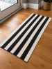 Bellagio Black & Cream Runner Rug | Rugs by Busa Designs