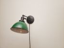 Plug in Adjustable Reading Wall Light - Industrial Black | Sconces by Retro Steam Works. Item composed of metal in mid century modern or industrial style