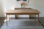 Modern White Oak Table | Dining Table in Tables by iReclaimed Furniture Co