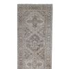Vintage Faded Turkish Runner Rug - Designer Hallway Carpet | Rugs by Vintage Pillows Store. Item composed of wool and fiber