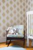 Boteh - Gold | Wallpaper in Wall Treatments by Relativity Textiles. Item made of fabric with paper