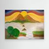 Misty Mountain Top : Jonathan Lysdahl | Decorative Objects by Art of Jonathan Lysdahl