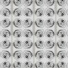 Spiral, Ink Wash | Fabric in Linens & Bedding by Philomela Textiles & Wallpaper. Item composed of cotton