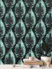 Peace Lily Black - Wallpaper Medium Print Peace Lily Black - | Oil And Acrylic Painting in Paintings by Sean Martorana. Item composed of paper