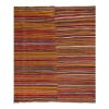 Oversized Vintage Striped Simple Design Turkish Boho Kilim | Area Rug in Rugs by Vintage Pillows Store. Item made of fiber