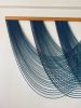 Boho Chic Dip Dyed Macrame Tapestry Wall Hanging - Handcrafted Bohemian Home Decor | Macrame Wall Hanging in Wall Hangings by RavaTapestryArt
