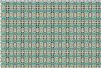 Afaaniti, Teal | Fabric in Linens & Bedding by Philomela Textiles & Wallpaper. Item made of fabric