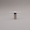 Clarity Acrylic T-Knob | Hardware by Hapny Home