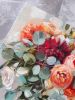 Bridal flowers portraits painting canvas original art Custom | Oil And Acrylic Painting in Paintings by Natart. Item made of canvas with synthetic