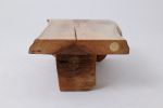 Side Table, Organic, Live-Edge, Walnut, Rustic, Minimalist Handmade | Tables by Logniture