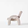 Arco Lounge Chair Small Boucle Beige | Work by District Loom