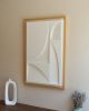 No. 15 Japandi Plaster Wall Relief - Scandinavian Neutral Decor | Wall Sculpture in Wall Hangings by Joseph Aurelius