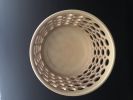 Cylindrical Lace Bowl Small | Decorative Bowl in Decorative Objects by Lynne Meade. Item made of stoneware
